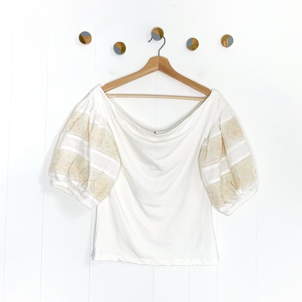 🌺 2/$50 or 3/$60! Free People Rock With It Off-the-Shoulder Top